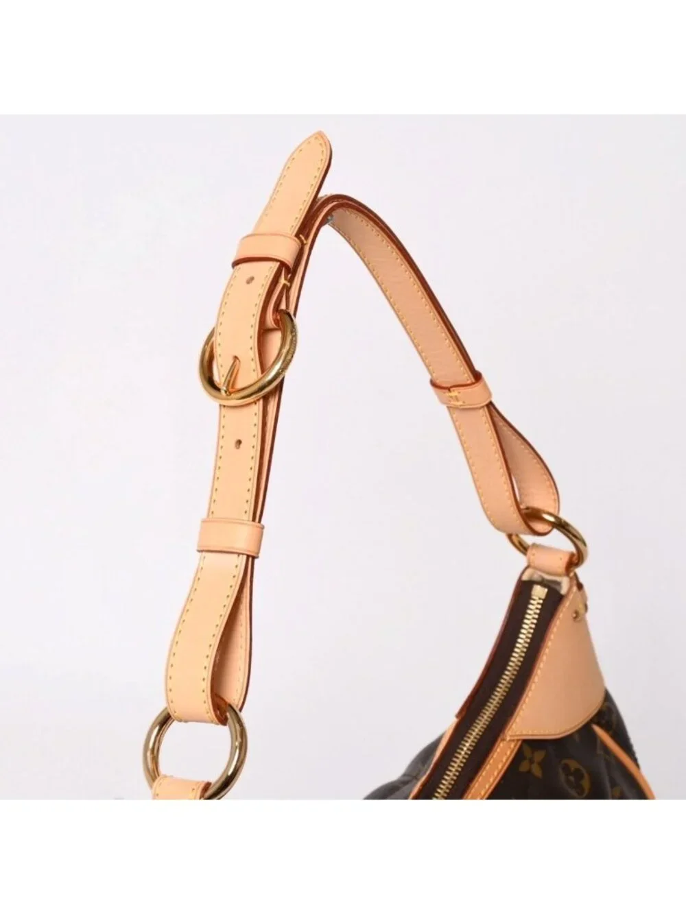Louis Vuitton Monogram City Bag GM Bag Gold
